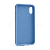 Чохол Full Silicone Case для Apple iPhone X, Xs cornflower (53) (без логотипу)