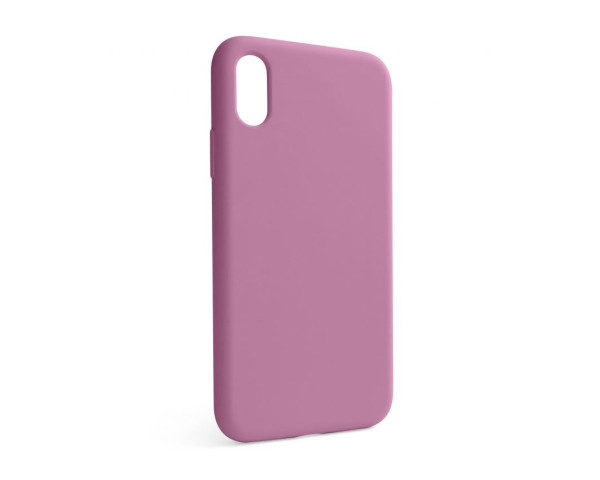 Чохол Full Silicone Case для Apple iPhone X, Xs blueberry (56) (без логотипу)