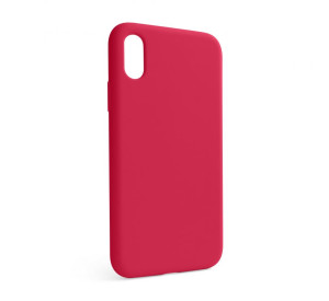Чохол Full Silicone Case для Apple iPhone X, Xs pomegranate (59) (без логотипу)