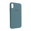 Чохол Full Silicone Case для Apple iPhone X, Xs cactus (60)