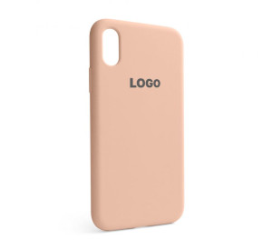 Чохол Full Silicone Case для Apple iPhone X, Xs grapefruit (61)