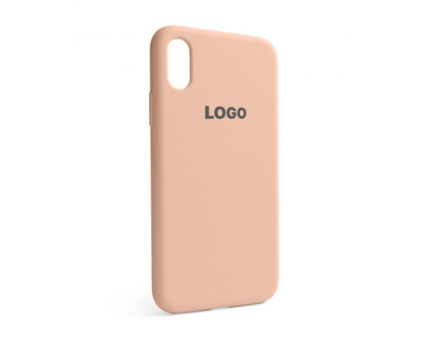 Чохол Full Silicone Case для Apple iPhone X, Xs grapefruit (61)