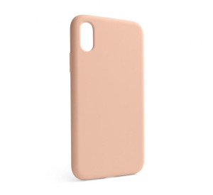 Чохол Full Silicone Case для Apple iPhone X, Xs grapefruit (61) (без логотипу)