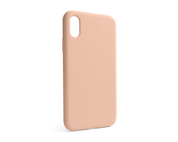 Чохол Full Silicone Case для Apple iPhone X, Xs grapefruit (61) (без логотипу)