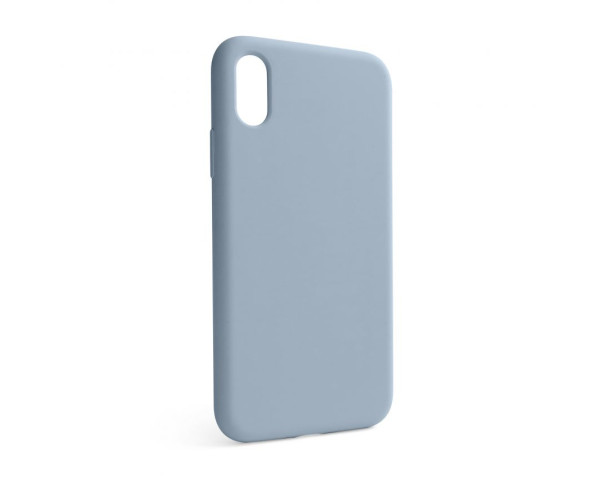 Чохол Full Silicone Case для Apple iPhone X, Xs sierra blue (62) (без логотипу)