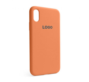 Чохол Full Silicone Case для Apple iPhone X, Xs new peach (66)