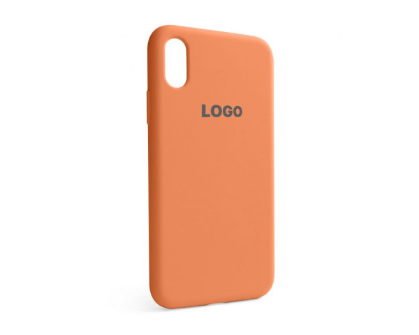 Чохол Full Silicone Case для Apple iPhone X, Xs new peach (66)