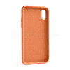 Чохол Full Silicone Case для Apple iPhone X, Xs new peach (66)