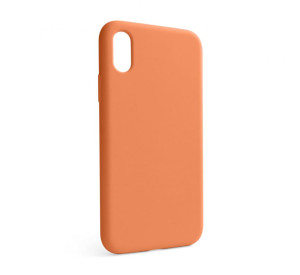 Чохол Full Silicone Case для Apple iPhone X, Xs new peach (66) (без логотипу)