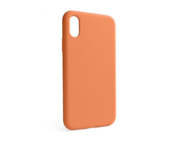 Чохол Full Silicone Case для Apple iPhone X, Xs new peach (66) (без логотипу)