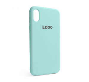Чохол Full Silicone Case для Apple iPhone X, Xs new blue (67)