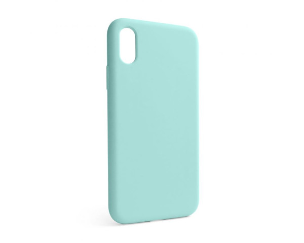 Чохол Full Silicone Case для Apple iPhone X, Xs new blue (67) (без логотипу)