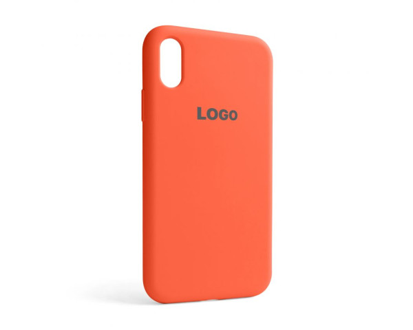 Чехол Full Silicone Case для Apple iPhone Xr apricot (02)