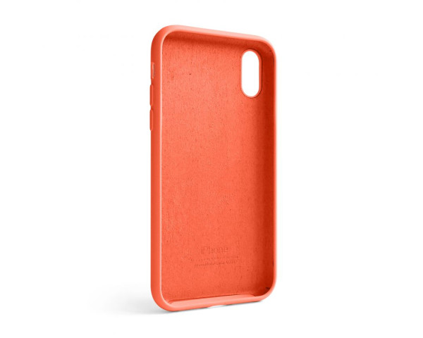 Чехол Full Silicone Case для Apple iPhone Xr apricot (02)