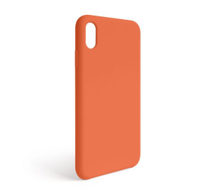 Чехол Full Silicone Case для Apple iPhone Xr apricot (02) (без логотипа)