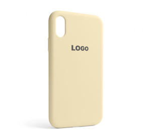 Чохол Full Silicone Case для Apple iPhone Xr antique white (10)