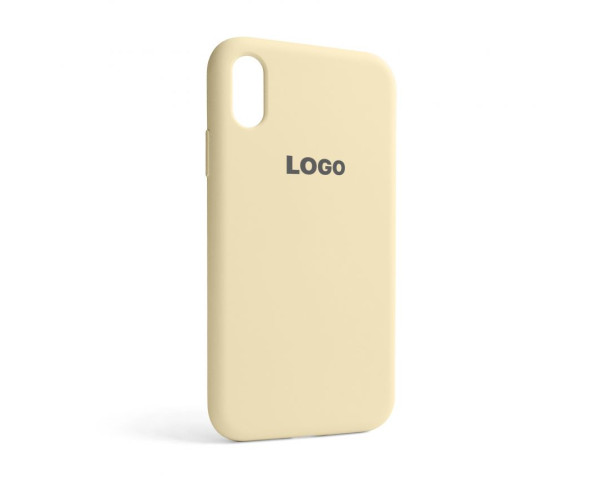 Чохол Full Silicone Case для Apple iPhone Xr antique white (10)