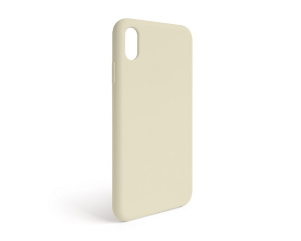 Чехол Full Silicone Case для Apple iPhone Xr antique white (10) (без логотипа)