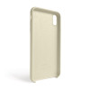Чехол Full Silicone Case для Apple iPhone Xr antique white (10) (без логотипа)