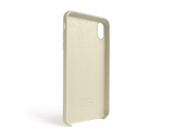 Чехол Full Silicone Case для Apple iPhone Xr antique white (10) (без логотипа)