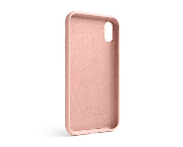 Чохол Full Silicone Case для Apple iPhone Xr light pink (12)