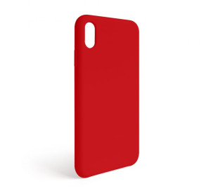 Чохол Full Silicone Case для Apple iPhone Xr red (14) (без логотипу)