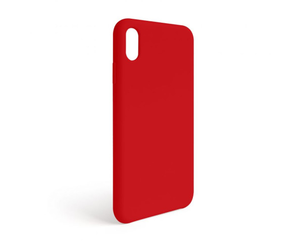Чехол Full Silicone Case для Apple iPhone Xr red (14) (без логотипа)