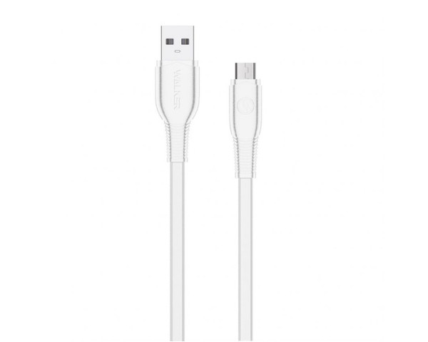 Кабель USB WALKER C595 Micro white