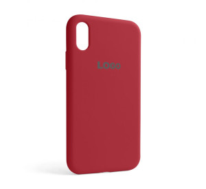 Чехол Full Silicone Case для Apple iPhone Xr camellia (25)