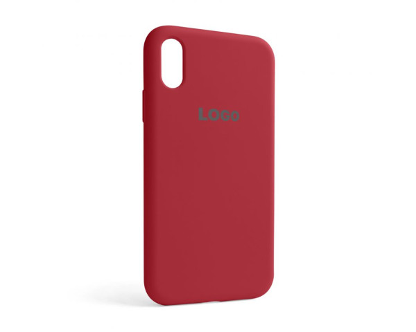 Чехол Full Silicone Case для Apple iPhone Xr camellia (25)