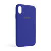 Чохол Full Silicone Case для Apple iPhone Xr purple (34)