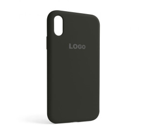 Чохол Full Silicone Case для Apple iPhone Xr dark olive (35)