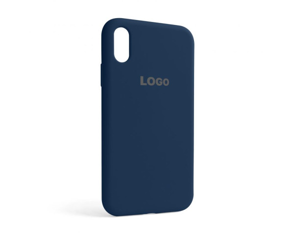 Чехол Full Silicone Case для Apple iPhone Xr blue cobalt (36)