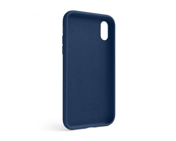 Чехол Full Silicone Case для Apple iPhone Xr blue cobalt (36)