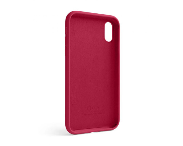 Чохол Full Silicone Case для Apple iPhone Xr rose red (37)