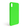 Чохол Full Silicone Case для Apple iPhone Xr shiny green (40) (без логотипу)