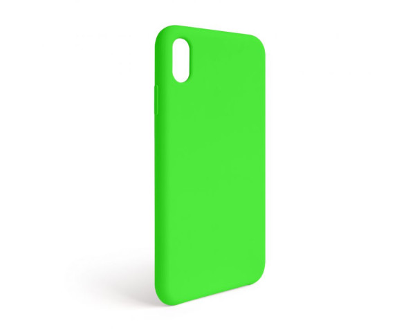 Чохол Full Silicone Case для Apple iPhone Xr shiny green (40) (без логотипу)