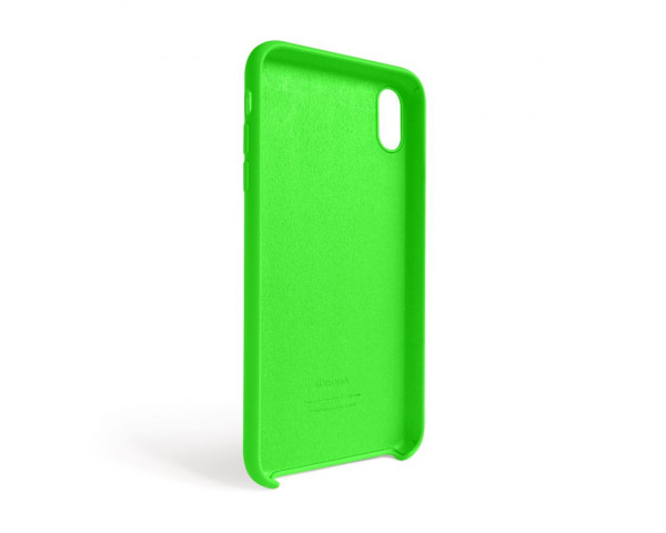 Чохол Full Silicone Case для Apple iPhone Xr shiny green (40) (без логотипу)