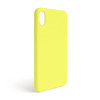 Чохол Full Silicone Case для Apple iPhone Xr flash lime (41) (без логотипу)