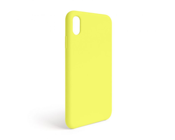 Чохол Full Silicone Case для Apple iPhone Xr flash lime (41) (без логотипу)
