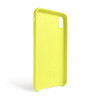Чохол Full Silicone Case для Apple iPhone Xr flash lime (41) (без логотипу)