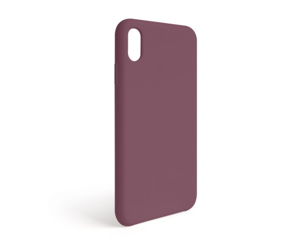 Чохол Full Silicone Case для Apple iPhone Xr maroon (42) (без логотипу)