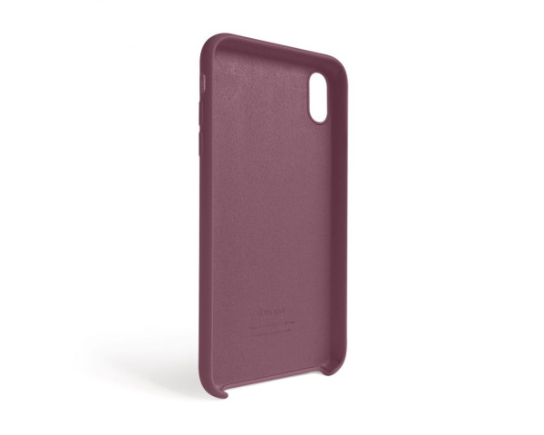 Чохол Full Silicone Case для Apple iPhone Xr maroon (42) (без логотипу)