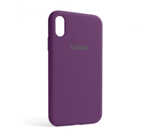 Чохол Full Silicone Case для Apple iPhone Xr grape (43)