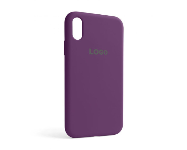 Чохол Full Silicone Case для Apple iPhone Xr grape (43)
