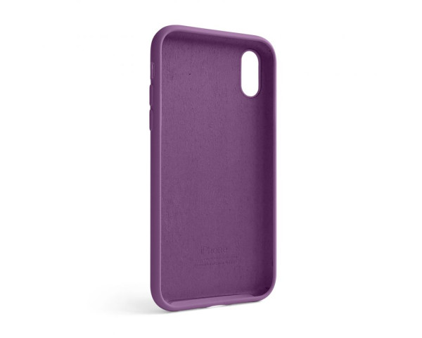 Чохол Full Silicone Case для Apple iPhone Xr grape (43)