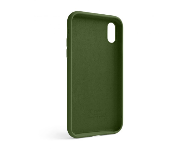 Чехол Full Silicone Case для Apple iPhone Xr army green (45)