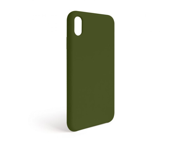 Чехол Full Silicone Case для Apple iPhone Xr army green (45) (без логотипа)