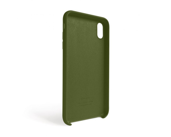 Чехол Full Silicone Case для Apple iPhone Xr army green (45) (без логотипа)
