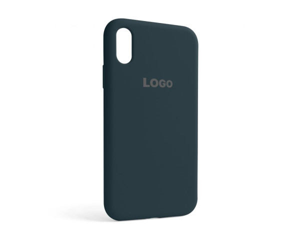 Чехол Full Silicone Case для Apple iPhone Xr cosmos blue (46)